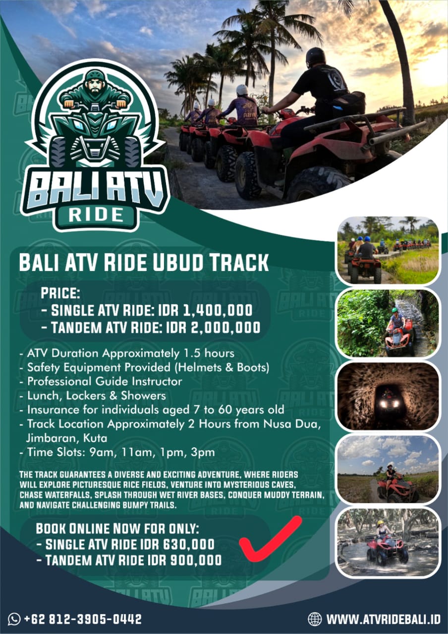 bali atv ride ubud track