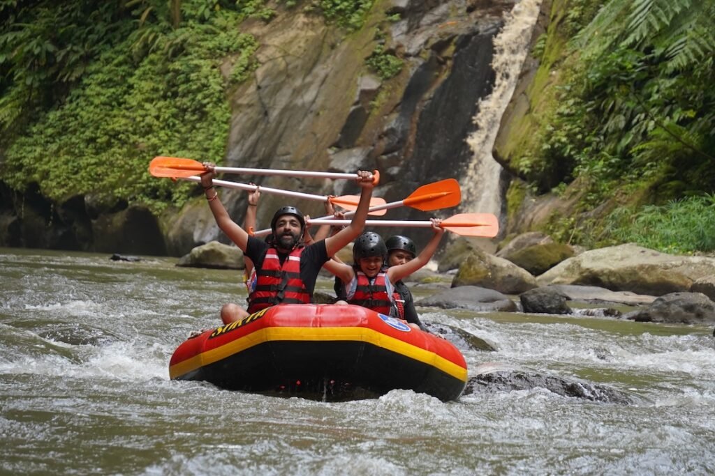 Ubud White water rafting