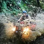 Bali ATV Ride in Ubud Through Tunnel, Rice Fields & Puddles