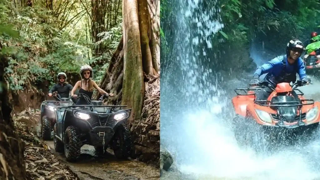ATV Jungle Waterfall and Cave Adventure in Bali