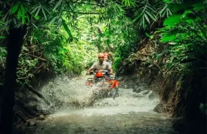 ATV Ride in Gianyar For Ultimate Jungle, Cave & Muddy Track Adventure