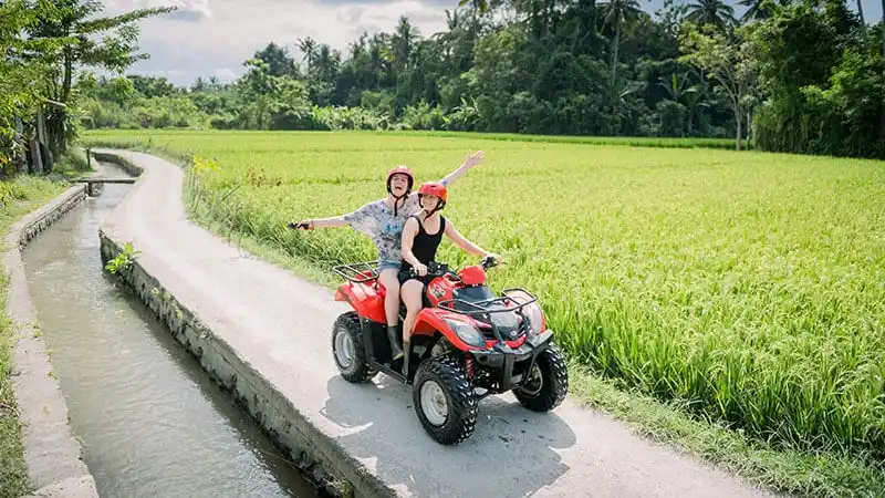 ATV Ride in Bali During Summer Holiday