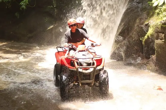 Best Ubud ATV Ride Package with Cave and Waterfall