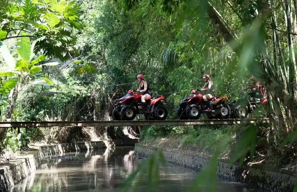 Flying bridge at Jambe Asri ATV Track