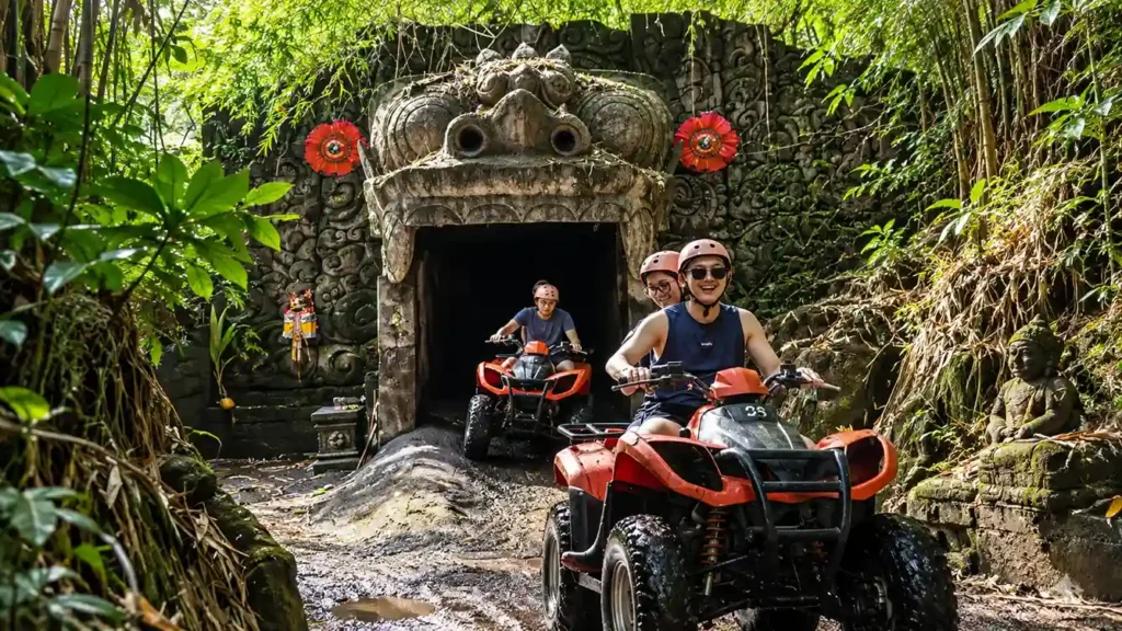 Jambe Asri ATV Bali Barong Cave, Waterfalls & More with Bali ATV Ride